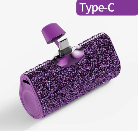 Mini 5000mAh Power Bank — Fast Charging Type-C Portable Charger
