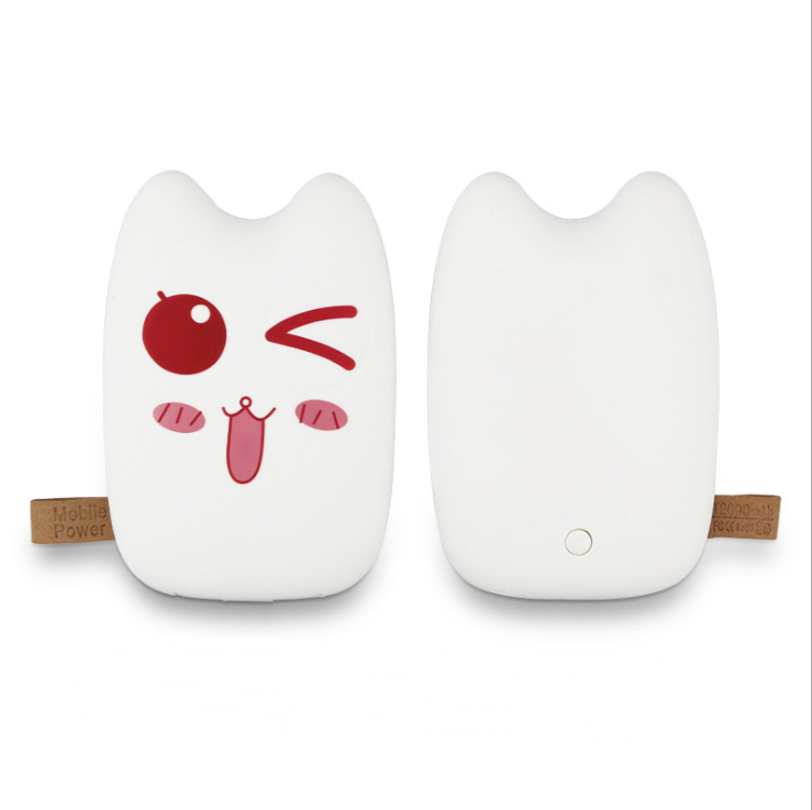 Cute Totoro Mini Portable Power Bank — Compact Emergency Charger