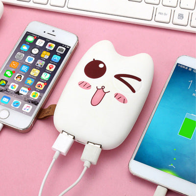 Cute Totoro Mini Portable Power Bank — Compact Emergency Charger