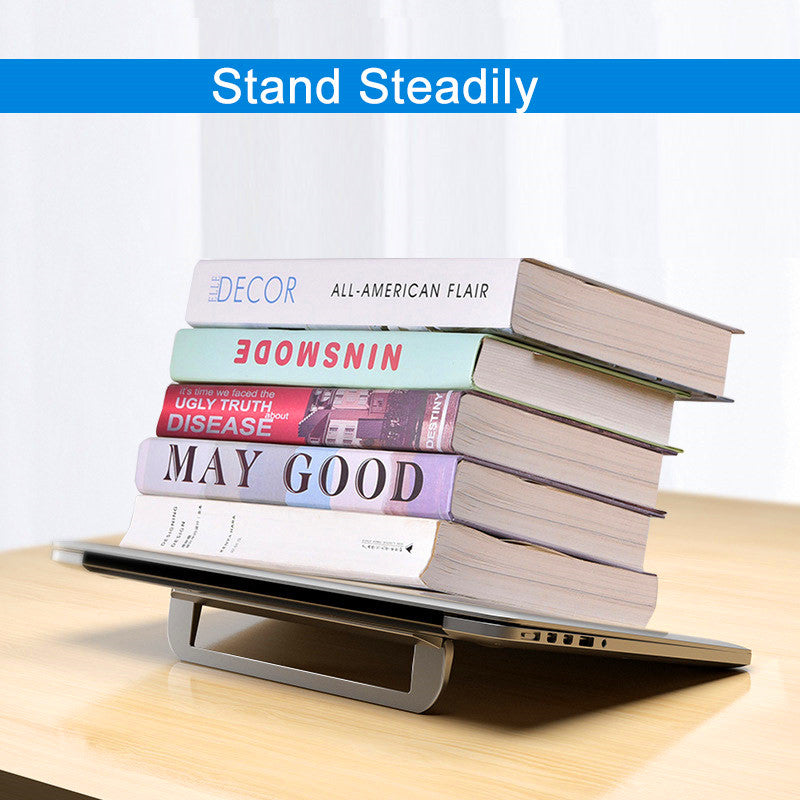 Height-Adjustable Portable Laptop Stand — Ergonomic Multi-Angle Riser for Desk & Travel