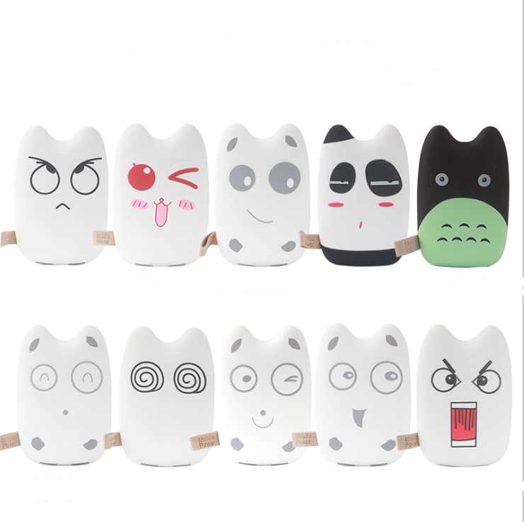 Cute Totoro Mini Portable Power Bank — Compact Emergency Charger