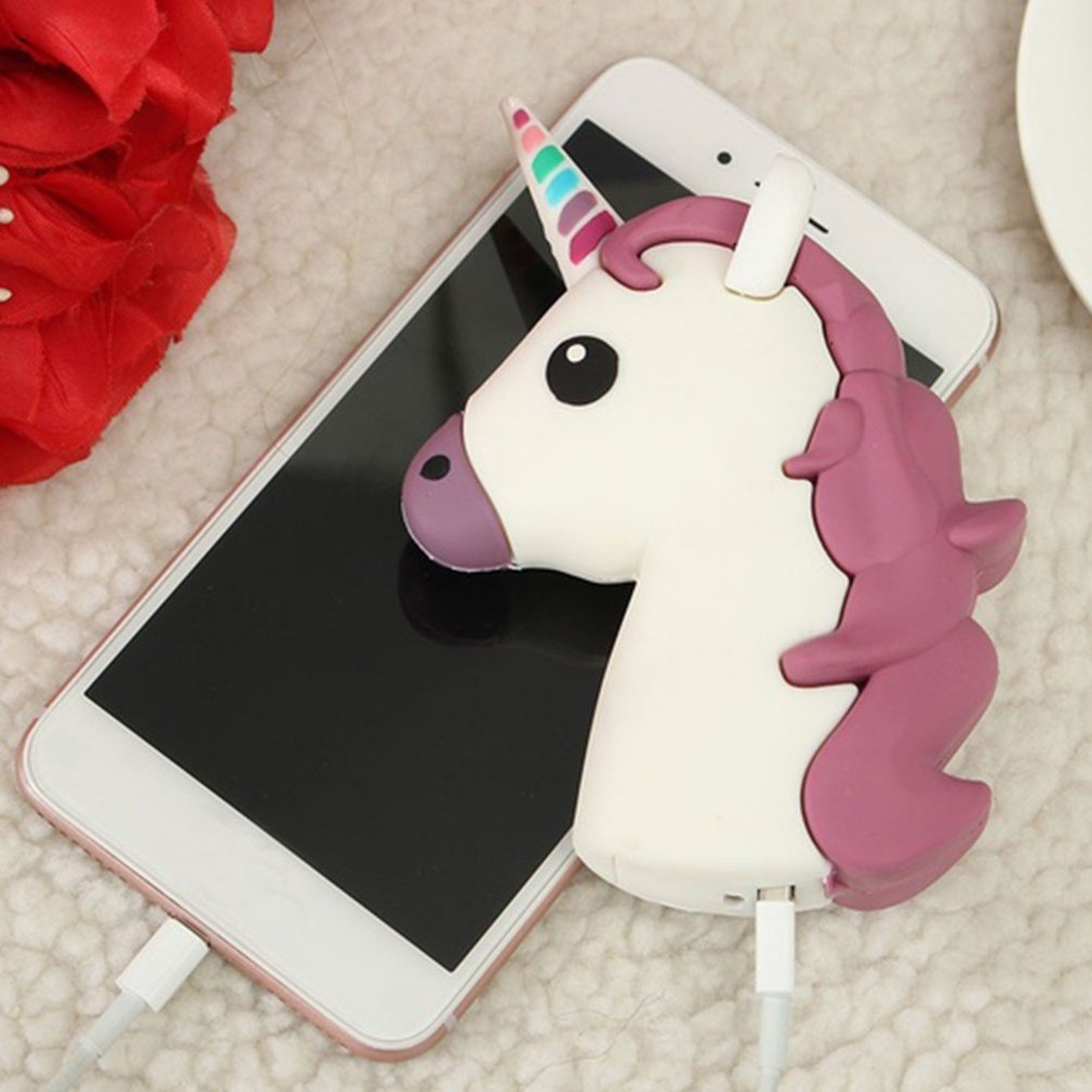 Unicorn Mini Power Bank — 1200mAh Portable Emergency Charger