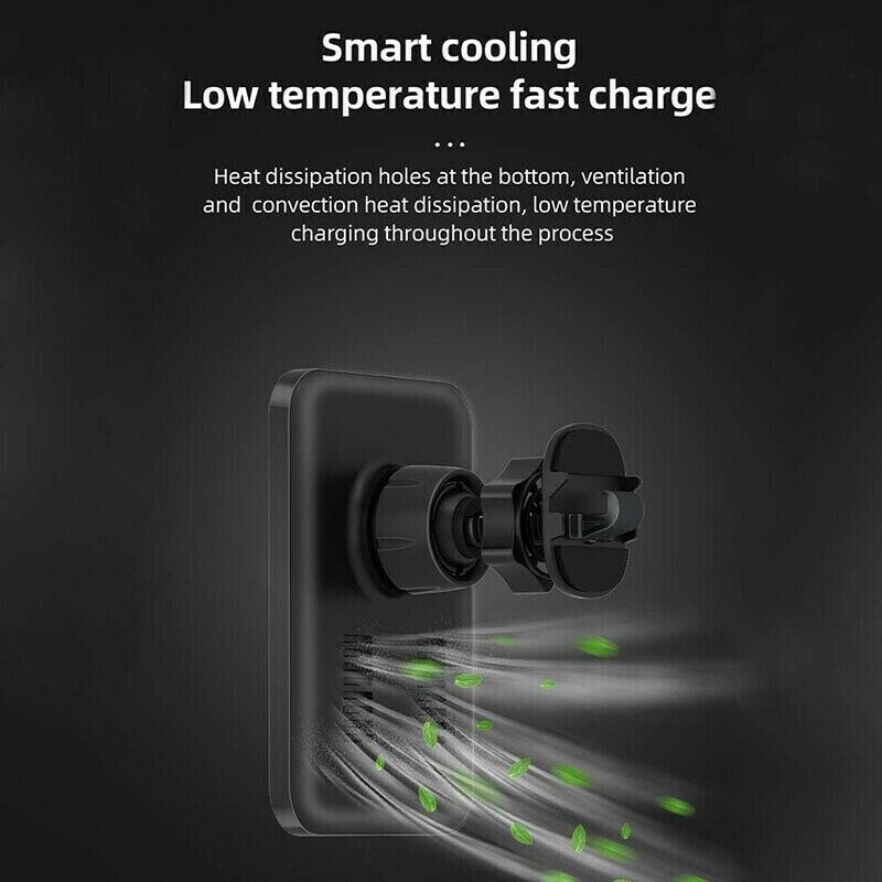 MagSafe Wireless Charger Car Mount for iPhone 12 13 14 Pro Max